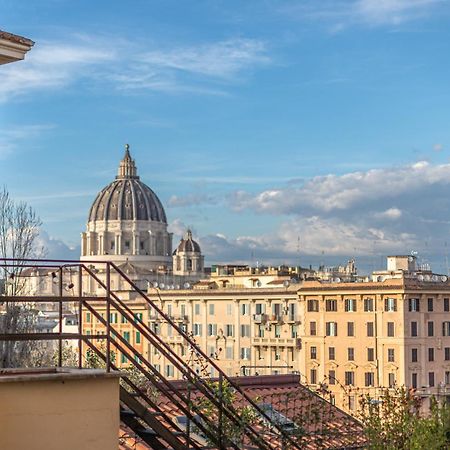 Ferienwohnung San Pietro Panoramic View Rom Exterior foto