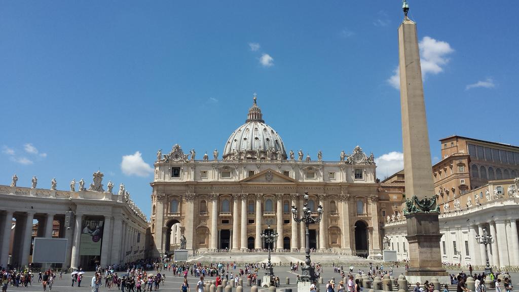 Ferienwohnung San Pietro Panoramic View Rom Exterior foto